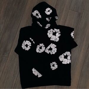 Black and White Graphic Hoodie